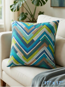 Chevron Pattern Cushion & Filler
